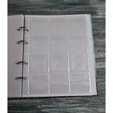 Альбом для монет Schulz Optima  для ювілейних монет в капсулах - 10 листів (тип 12)