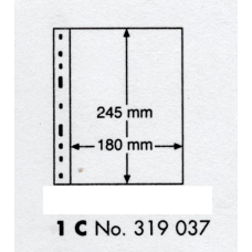 Лист на банкноти - Leuchtturm Optima 1C (на 1 бону)   № 319 037