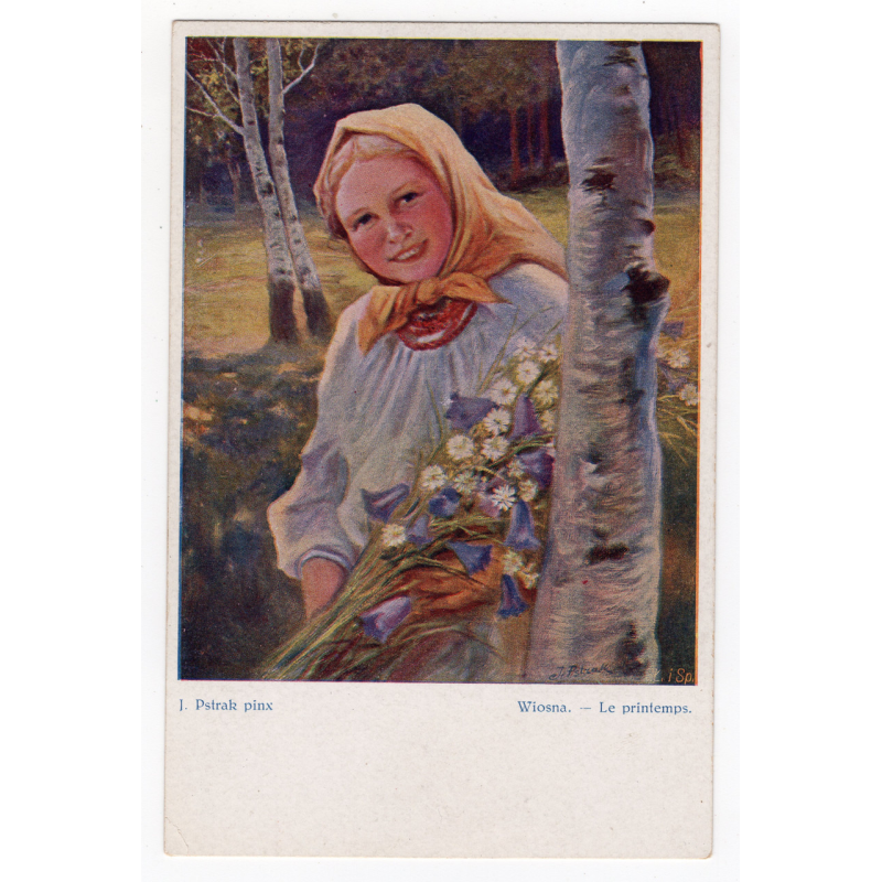 Листівка. Пстрак. Весна Krakus # 32