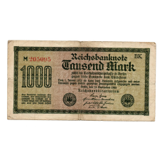 Німеччина 1922, 1 000 марок