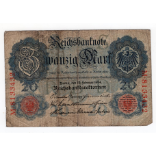 Німеччина 1914, 20 марок