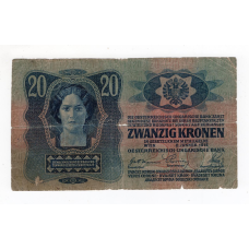 Австро-Угорщина 1913, 20 крон (F)