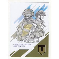 Україна 2022 - листівка Сили територіальної оборони ЗСУ