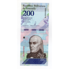 Венесуела 200 боліварів 2018 UNC