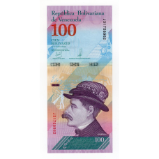 Венесуела 100 боліварів 2018 UNC