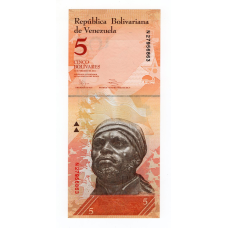 Венесуела 5 боліварів 2011 UNC