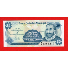 Нікарагуа 1991, 25 сентаво  UNC