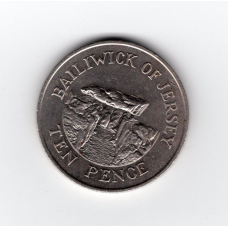 Джерсі 10 пенсів, 1986