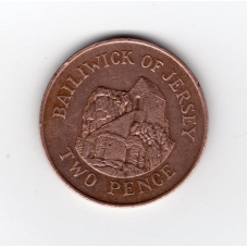 Джерсі 2 пенса, 1988