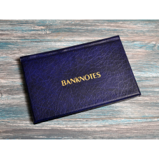 Альбом на бони кишеньковий BANKNOTES (XXL) 215х145 - 20 листів