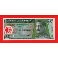 Гватемала 2012, 1 кетсаль UNC (полімер)