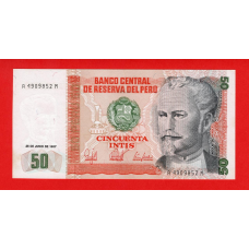 Перу 1987, 50 інті UNC