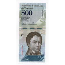Венесуела 2017, 500 боліварів UNC Pick 94b