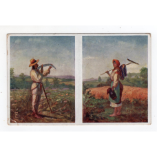 Листівка. Пстрак. Жнива Lwowski Salon 1916 # 30