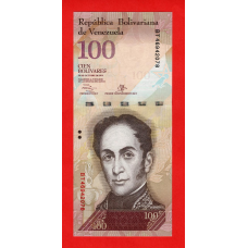 Венесуела 100 боліварів 2013 UNC