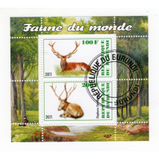 Бурунді 2011. Фауна світу. Олень.