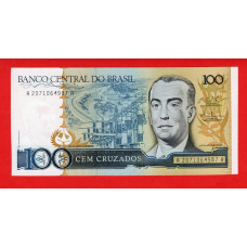 Бразилія 100 крузадо 1986-1988 UNC Pick 211