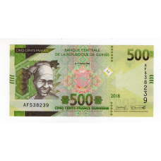 Гвінея 2018, 500 франків UNC