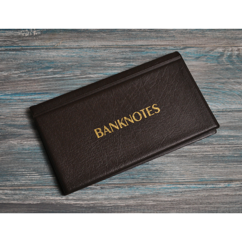 Альбом для банкнот / бон кишеньковий 195х110 (XL) - 20 листів