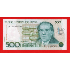 Бразилія 500 крузадо 1987 UNC Pick 212c