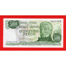 Аргентина 1977, 500 песо UNC