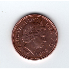 Велика Британія 1 пенні, 2004