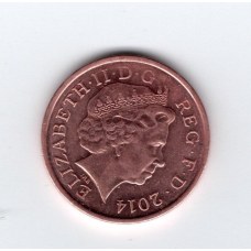 Велика Британія 1 пенні, 2014