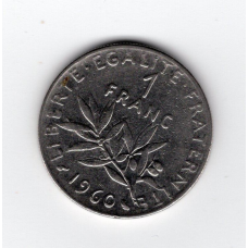 Франція 1 франк, 1960