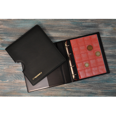 Альбом для монет SCHULZ - 10 листів (на 221 монету) + чохол