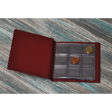 Альбом для монет (на 72 монети) - MARCIA, Schulz (комірка 29х29 мм)