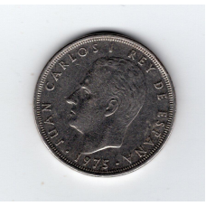 Іспанія 25 песет, 1975 / - 77 всередині зірки