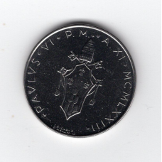 Ватикан 50 лір, 1973