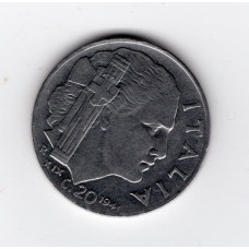 Італія 20 чентезимо, 1941