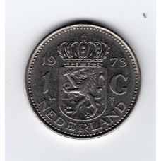 Нідерланди 1 гульден, 1973