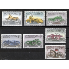 Угорщина . 1985. Мотоцикли. Транспорт.