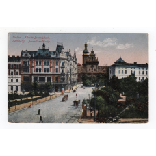 Листівка. Львів. Бернадинський костел D. G.