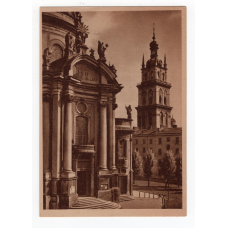 Листівка. Львів. Вхід до Домініканського костелу та Волоський поворот Atlas ZKW 1930/T