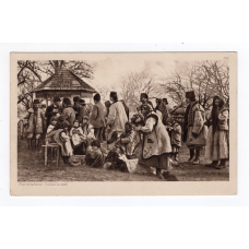 Листівка. Галичина. Біженці від війни. 1916