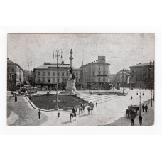 Листівка. Львів. площа Мар“яцька. та пам“ятник Міцкевичу. D. G. № 8