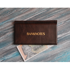 Альбом для банкнот / бон кишеньковий 195х110 (XL) - 20 листів