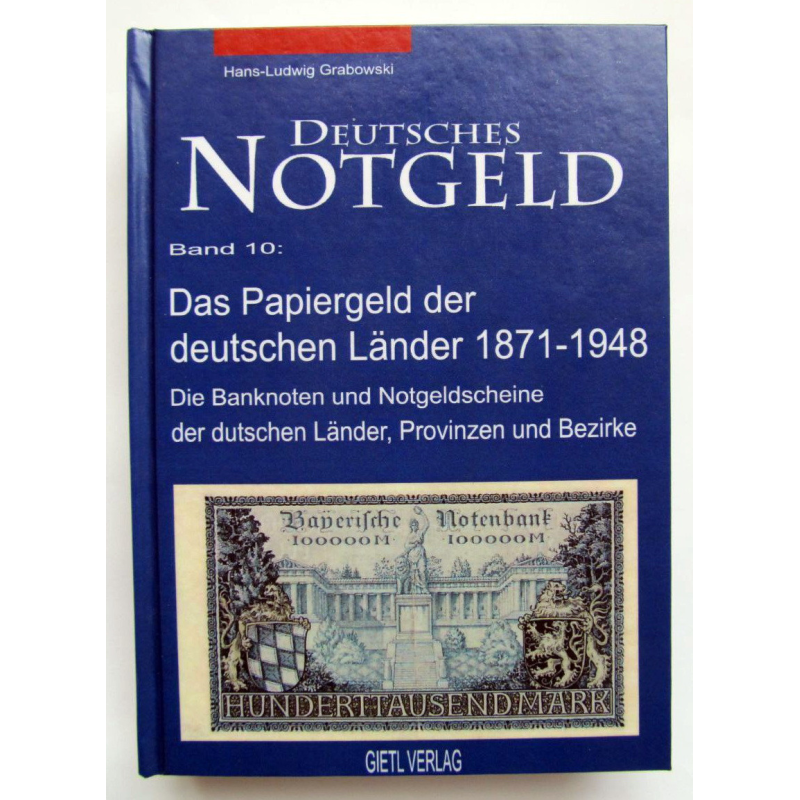 Каталог Німецькі нотгельди. Банкноти нім. земель 1871-1948. Том 10