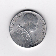 Ватикан 5 лір, 1951