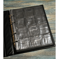 Альбом для монет Schulz Optima  для ювілейних монет в капсулах - 10 листів (тип 12)