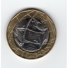 Італія 1000 лір, 1998 Європейський Союз