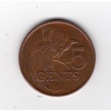 Тринідад і Тобаго 5 центів, 2001