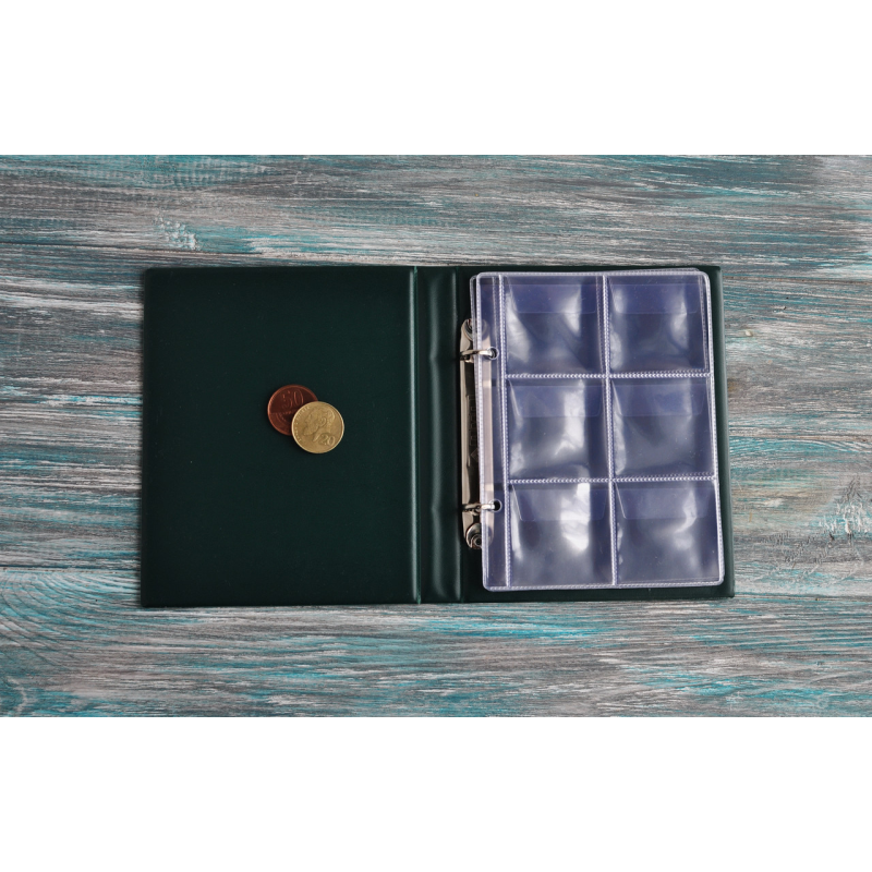 Альбом Marcia MINI на монети (+ 8 листів 2х3=6 монет ) на 48 монет Альбом Marcia MINI на монети (+ 8 листів 2х3=6 монет ) на 48 монет