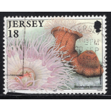 Джерсі. 18P 1994 Морське життя - Актинія