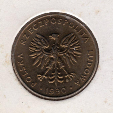 Польща 10 злотих, 1990