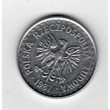 Польща 1 злотий, 1987