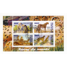 Бурунді 2011. Фауна світу. acinonyx jubatus - Гепард